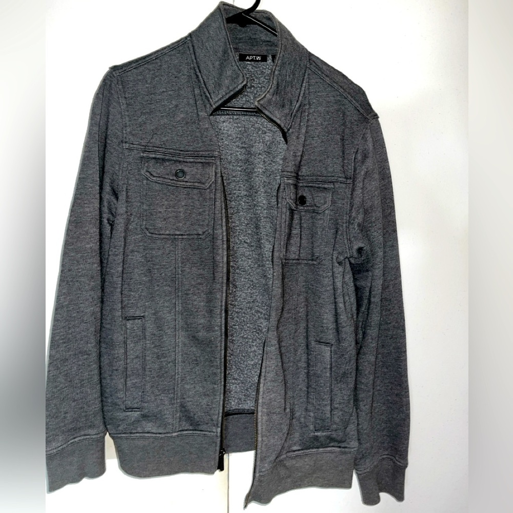 Apt 9 Dark Grey Lightweight Jacket